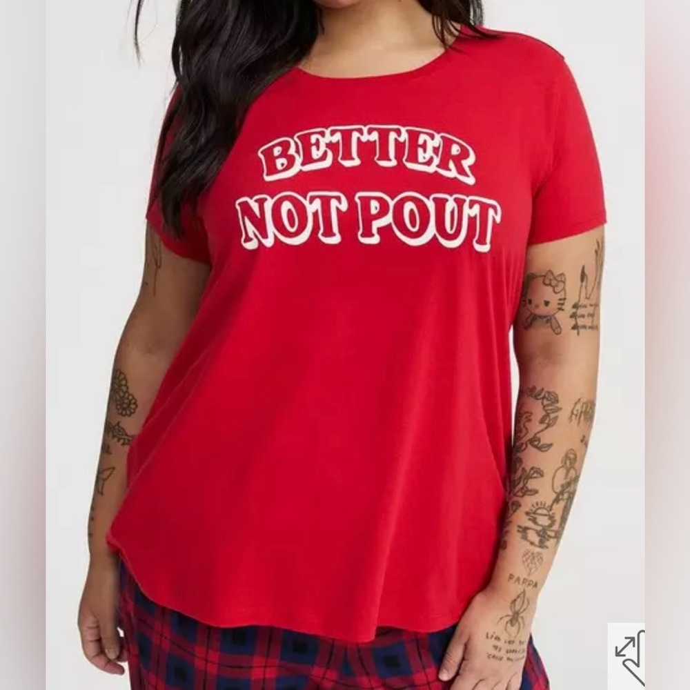 Torrid Cotton Sleep Shirt and Pant set